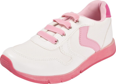 

Yellow Bee Boys Lace Sneakers(White