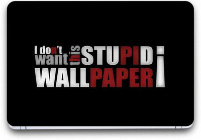 

Gallery 83 ® typography wallpaper laptop skin sticker decal, (15 inch x 10 inch) 4331 vinyl laptop decal 15.6 vinyl Laptop Decal 15.6