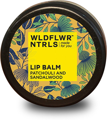 

WLDFLWR NTRLS Natural Lip Balm Patchouli and Sandalwood(Pack of: 1, 8 g)