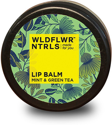 

WLDFLWR NTRLS Natural Lip Balm Mint and Green Tea(Pack of: 1, 8 g)