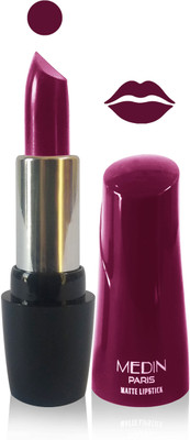

Medin paris ultra hd elegant colors matte lipstick cosmetics makeup 007 series set of 1 color(magenta)
