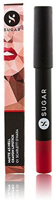 

Sugar Matte As Hell Crayon Lipstick (Shade No.- 01 Scarlett O'Hara (Red), 2.8 g)