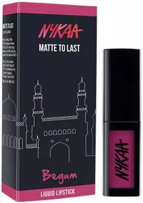 

Nykaa Matte To Last ! Liquid Lipstick - Begum(08)