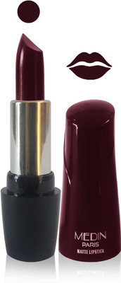 

Medin paris ultra hd elegant colors matte lipstick cosmetics makeup 007 series set of 1 color(hot chocolate)