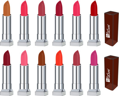 

Forsure MATTE long lasting lipstick(nude, red, brick, maroon, sweet red, indian red, dark maroon, peach, coffee, orange, neon brick, pink)
