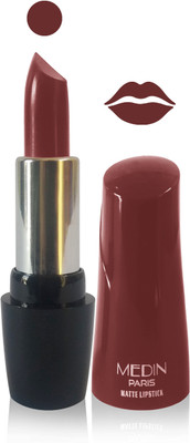 

Medin paris ultra hd elegant colors matte lipstick cosmetics makeup 007 series set of 1 color(brown)