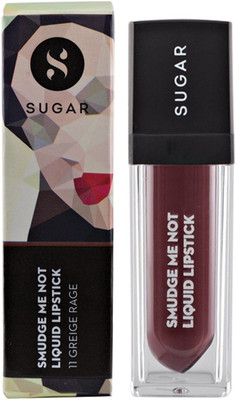 

Sugar Smudge Me Not Liquid Lipstick(Shade No.- 11 Greige Rage (Greige Rose), 4.5 ml)