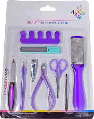 

Kabello Professional Pedicure Set For Women Use(80 g, Set of 9)