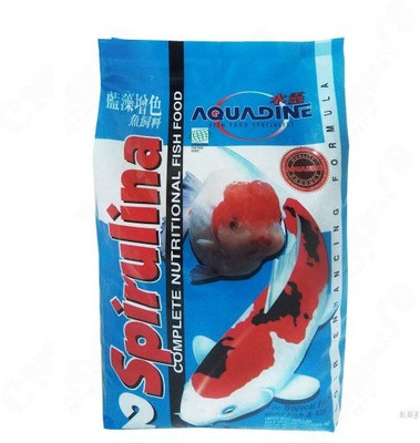 

ROYAL PET |Aquadine Spirulina Complete Nutritional Fish Food | 1kg | 1 kg Dry Fish Food