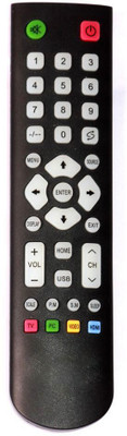 

Vinstar led/lcd tv Compatible to zebronics led/lcd tv remote controller Remote Controller(Multicolor)