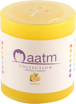

Aatm Lemon Flavour Scented Candle ||Best Use for Home Fragrance(324 g)
