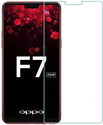 GLOBALCASE Tempered Glass Guard for OPPO F7(Pack of 1)