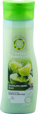 

Herbal Essences DAZZLING SHINE 2IN1 SHAMPOO & CONDITIONER(400 ml)