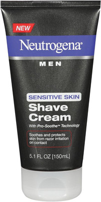

Neutrogena Men Sensitive Skin Shave Cream - 150ml (5.1oz)(150 ml)
