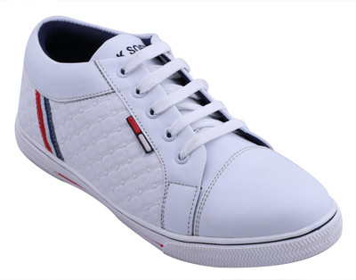 

RockSoft Canvas Shoes Sneakers For Men(White
