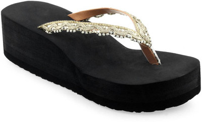 

Vaniya Slippers, Gold