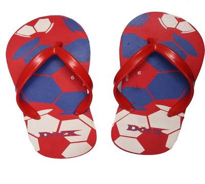 

Dotx Flip Flops, Red
