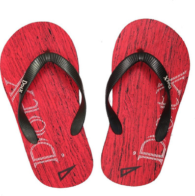 

DotX Flip Flops, Red