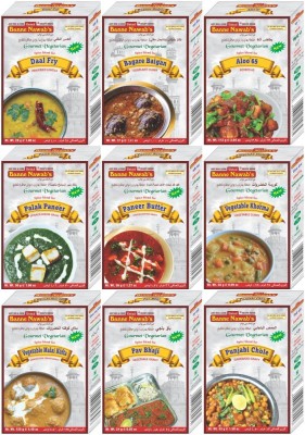 

Ustad Banne Nawab's ALL VEG MASALAS - 09 PACK(9 x 53.67 g)