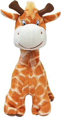 

Ultra Standing Giraffe Soft Toy - 13 inch(Brown)