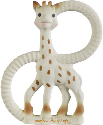 

Vulli So Pure Teether Giraffe Teether(Brown)