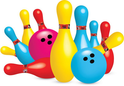 

Disney 10 pin small bowling set Bowling