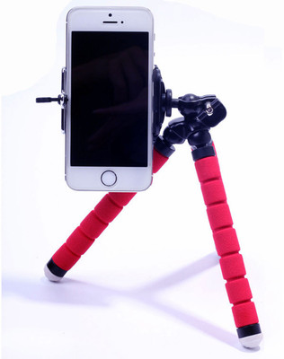 

BUY SURETY Tripod head Mini Flexible Sponge Octopus Tripod for phone Flexible Tripod Gorillapod Universal Tripods Phone Holder Tripod(Multicolor, Supports Up to 1000 g)