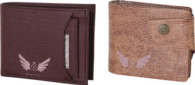 

Martell Men Multicolor Artificial Leather Wallet(4 Card Slots), Brown