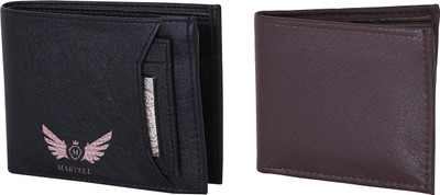 

Martell Men Multicolor Artificial Leather Wallet(4 Card Slots), Black