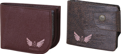 

Martell Men Brown Artificial Leather Wallet(4 Card Slots)
