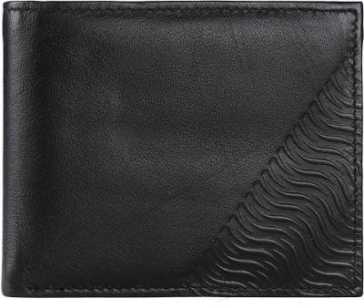 

Hawai Men Black Genuine Leather Wallet(6 Card Slots)
