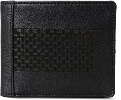 

Baggit Men Black Artificial Leather Wallet(6 Card Slots)