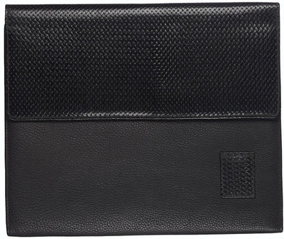 

Leatherman Men Black Genuine Leather Document Holder(11 Card Slots)