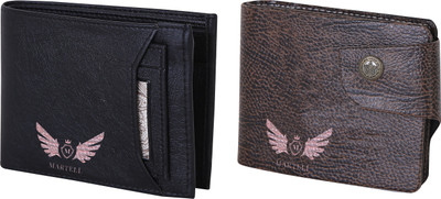 

Martell Men Multicolor Artificial Leather Wallet(4 Card Slots), Black