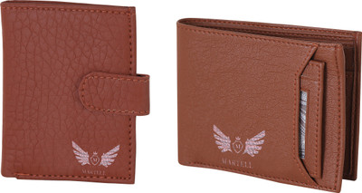 

Martell Men Brown Artificial Leather Wallet(6 Card Slots)
