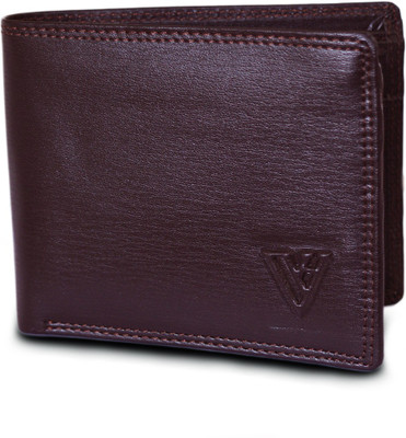 

LEE O Men Brown Genuine Leather Wallet(5 Card Slots), Dark brown