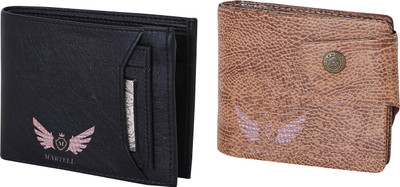 

Martell Men Multicolor Artificial Leather Wallet(4 Card Slots), Black