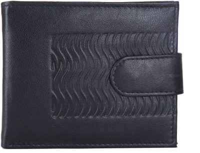 

Hawai Men Black Genuine Leather Wallet(4 Card Slots)