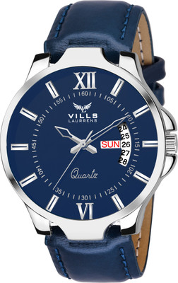 

Vills Laurrens VL-1086 Blue Day And Date Series Watch - For Men