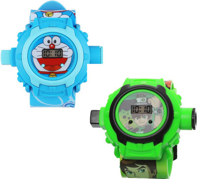 

Fashion Gateway Doramon and Barbie Digital Projector kids watch_214 (Best for Brithday gift and kids gift) Watch - For Boys & Girls