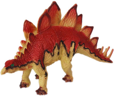 

Tootpado Stegosaurus Dinosaurs Toy 6.5 Inch - (1TNG64) - Realistically Detailed Animal Figure(Red)
