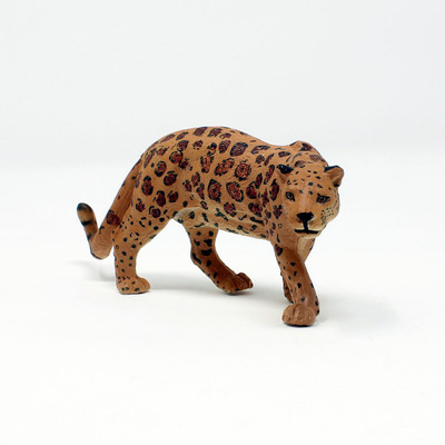 

Tootpado Leopard Animal Toy Figure 4.5 Inch - (1TNG49) - Realistically Detailed(Yellow)