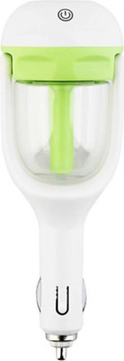 Bluebells India Portable Mini Aromatherapy USB Auto Charger Humidifier Air Purifier Off Sprayer Add Water Essential Oil Fragrance Diffuser Portable Room Air Purifier(Green) available at flipkart for Rs.999