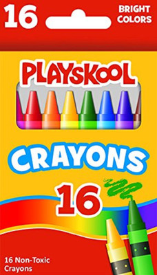 

PlaySkool 16-Count Crayons