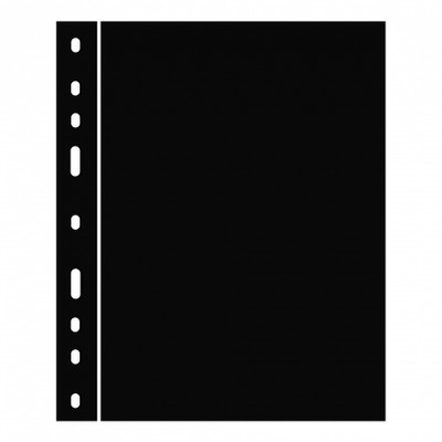 

Lighthouse Plastic Sheets OPTIMA - interleaves - Black