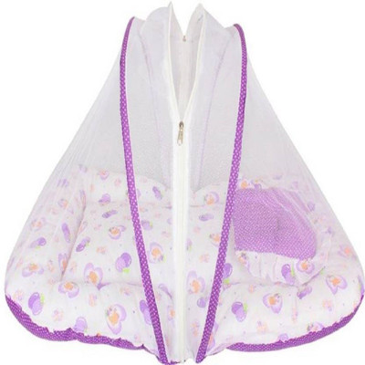 Chote Janab Exclusive Mosquito Net Mosquito Net for Kids Crib(Fabric, Purple)