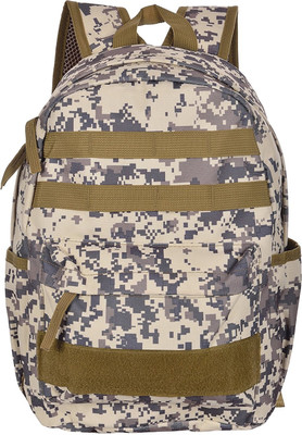 

Iris Casual Ultra Lightweight Water Resistant Hiking 18 L Backpack(Multicolor), Military brown