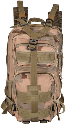 

Iris Canvas Military Skin Trekking 30 L Backpack(Multicolor)