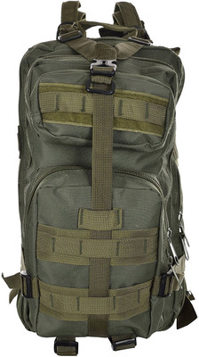 

Iris Canvas Dark Green Trekking 30 L Backpack(Green)