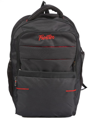 

Frontier Royal Casual Backpack for School/College/Office 25 L Laptop Backpack(Black)